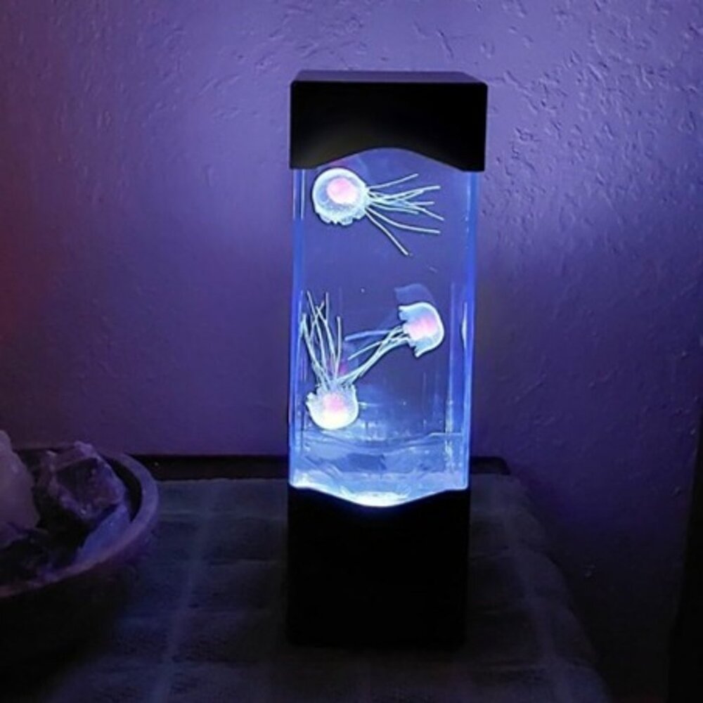 NEW Lamp Mesmerizing Lava Lamp, Multi-Color Jelly Fish Light Lamp,